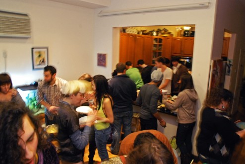 crowd